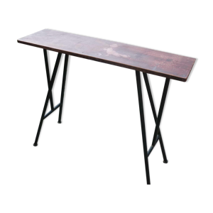 Table haute d’atelier - bois