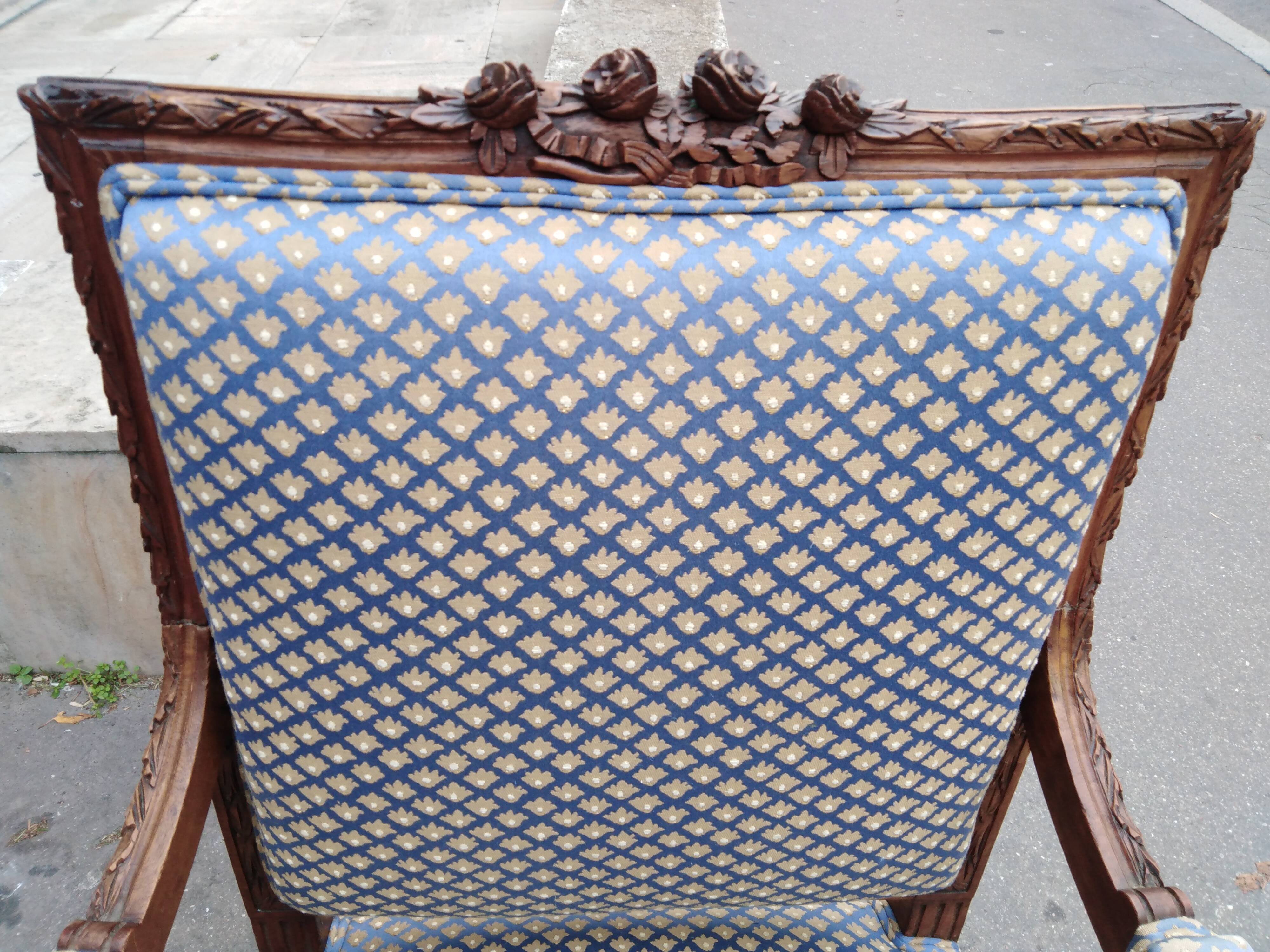 Louis XVI style chair, folder to the Queen