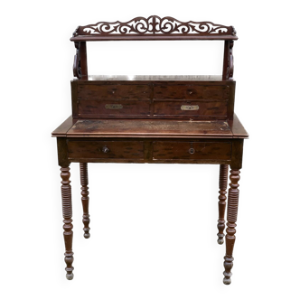 Small mahogany secretary