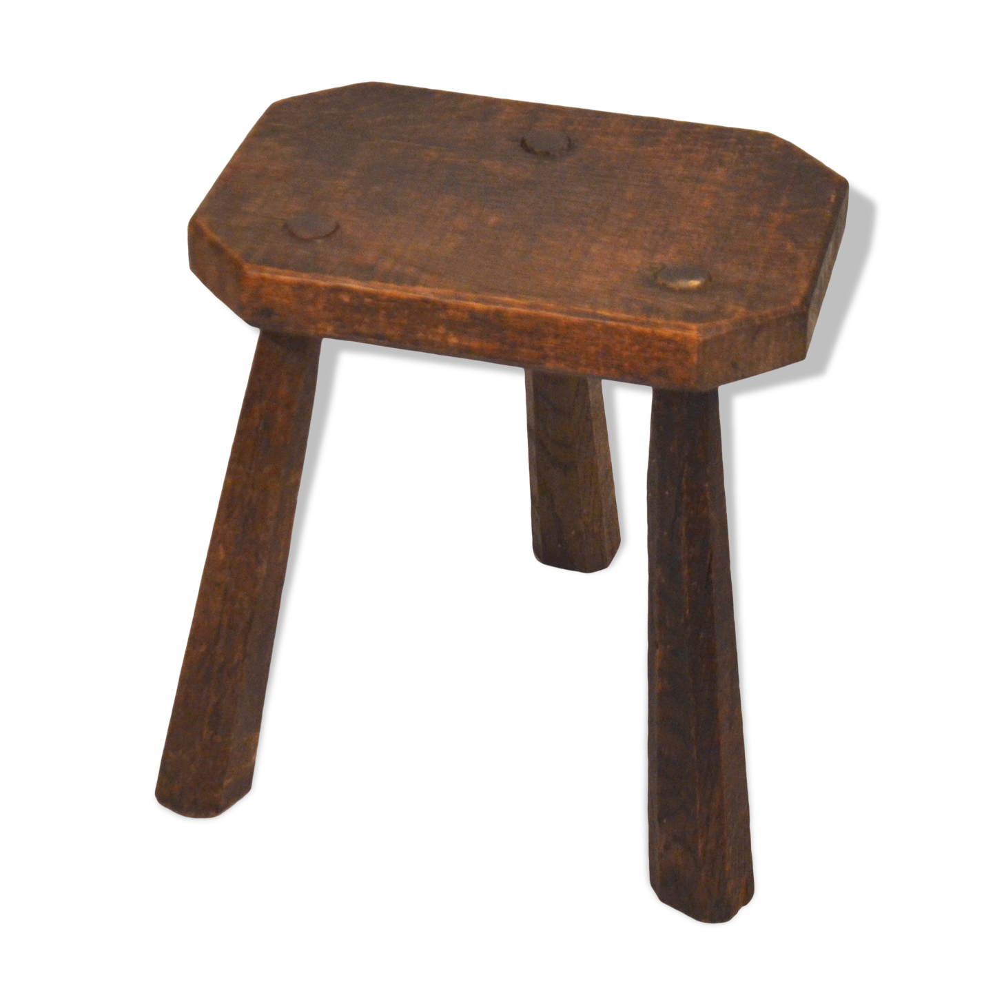 Tabouret de chalet René Martin France 1960