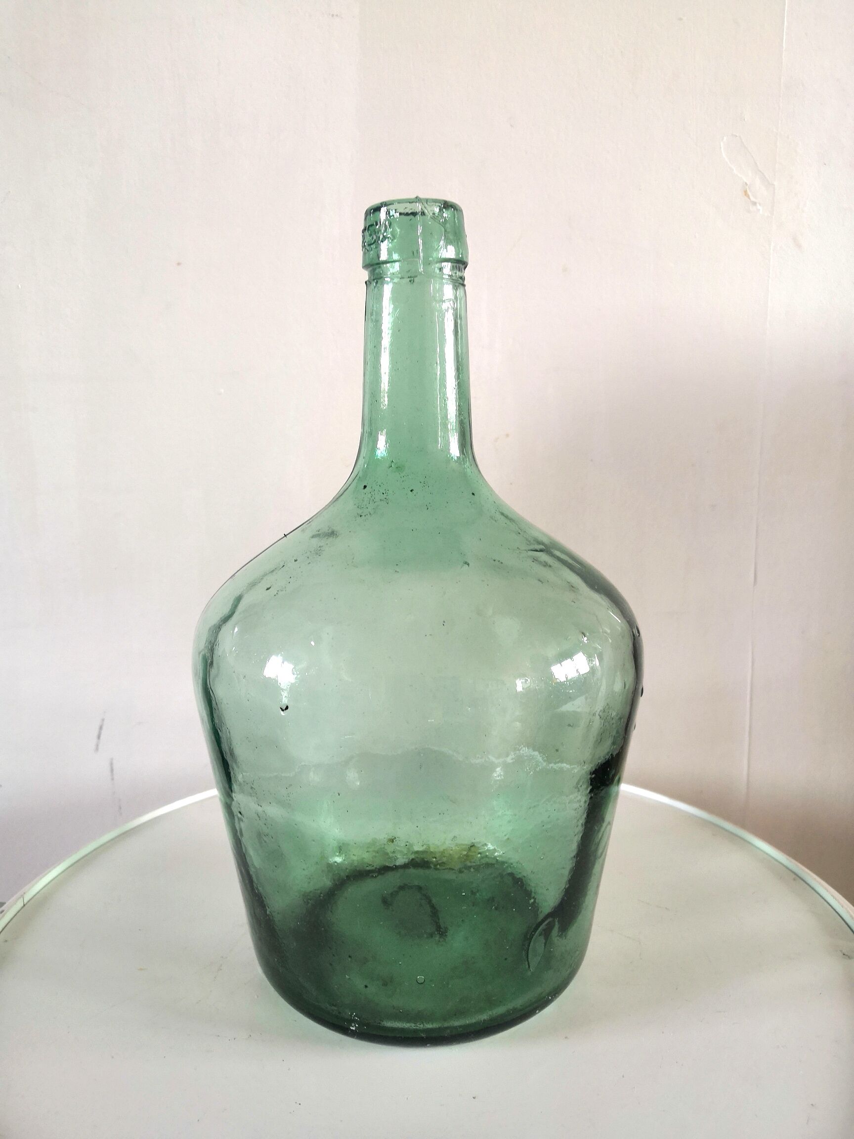 Old green canister 2 liters Viresa
