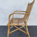 Rattan armchair