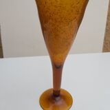Large glass blown vase