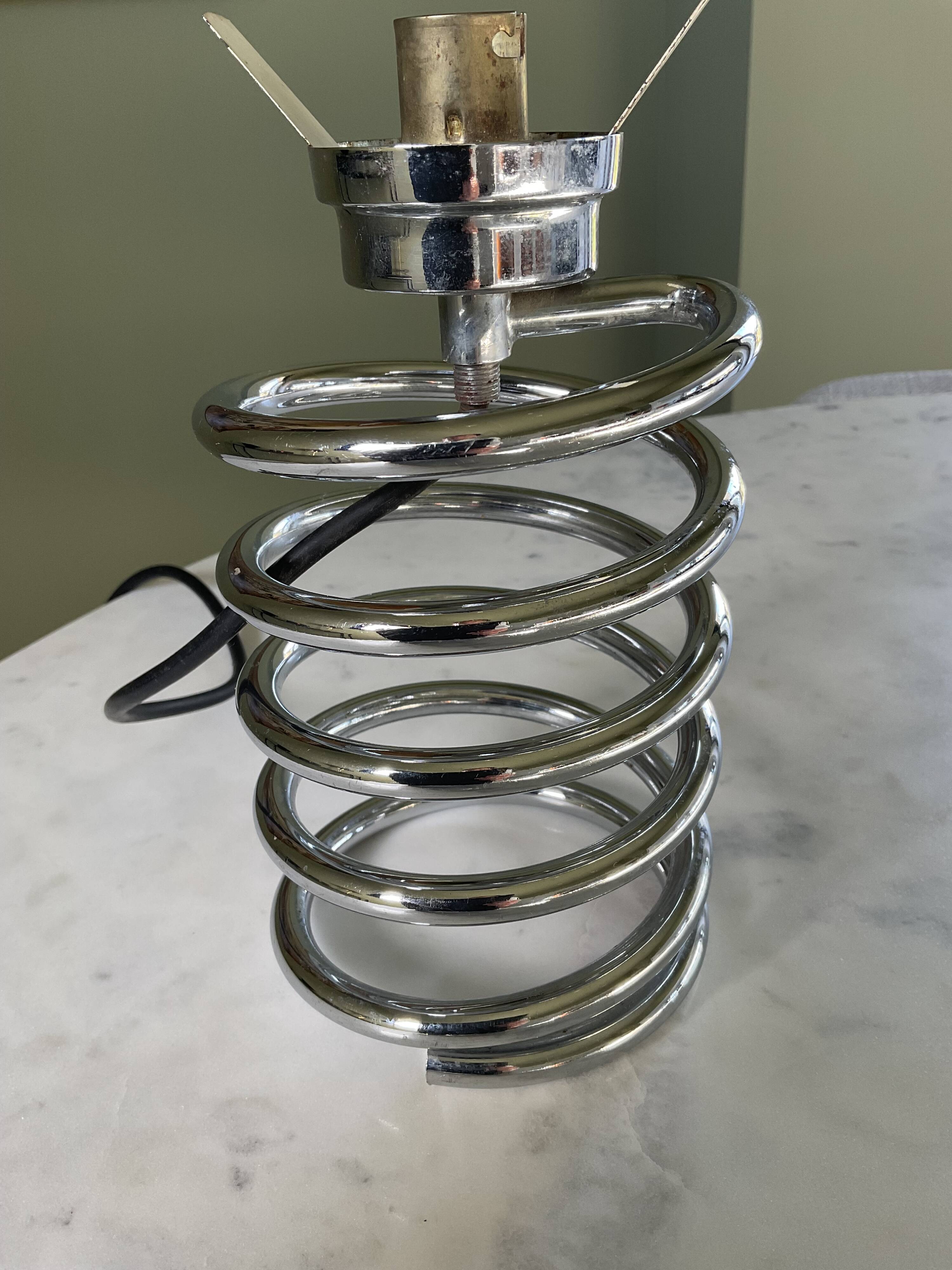 Pied de lampe Spirale . Ingo Maurer 70’