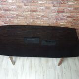 Renovated extendable table, designed by lejkowski - leśniewski, type 1326, poland 1970s