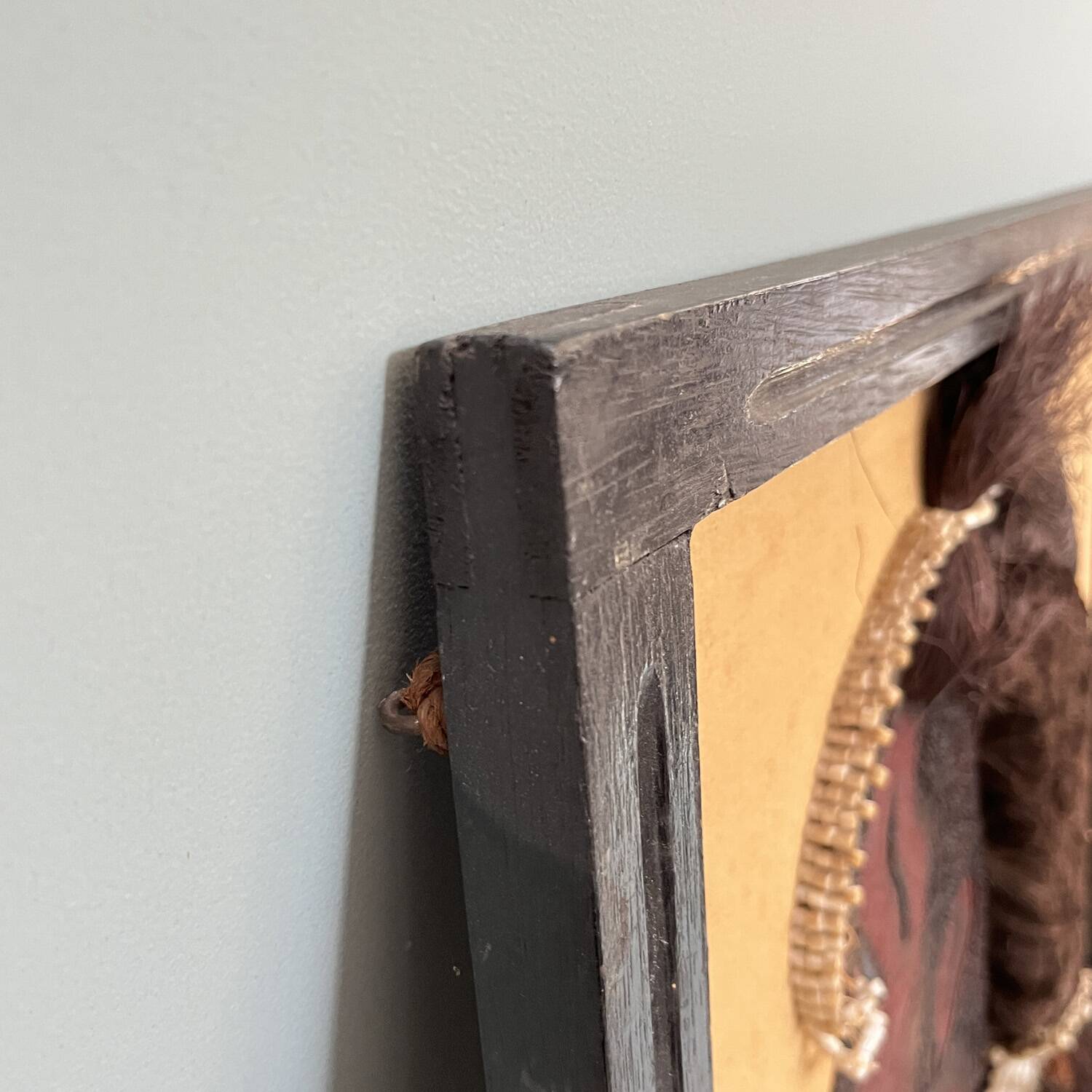 1950s painting "Mopende Man"