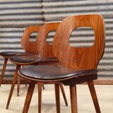 Set of 6 Baumann chairs