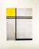 Limited edition lithograph by Piet Mondrian from the 1970s, pencil numbered.