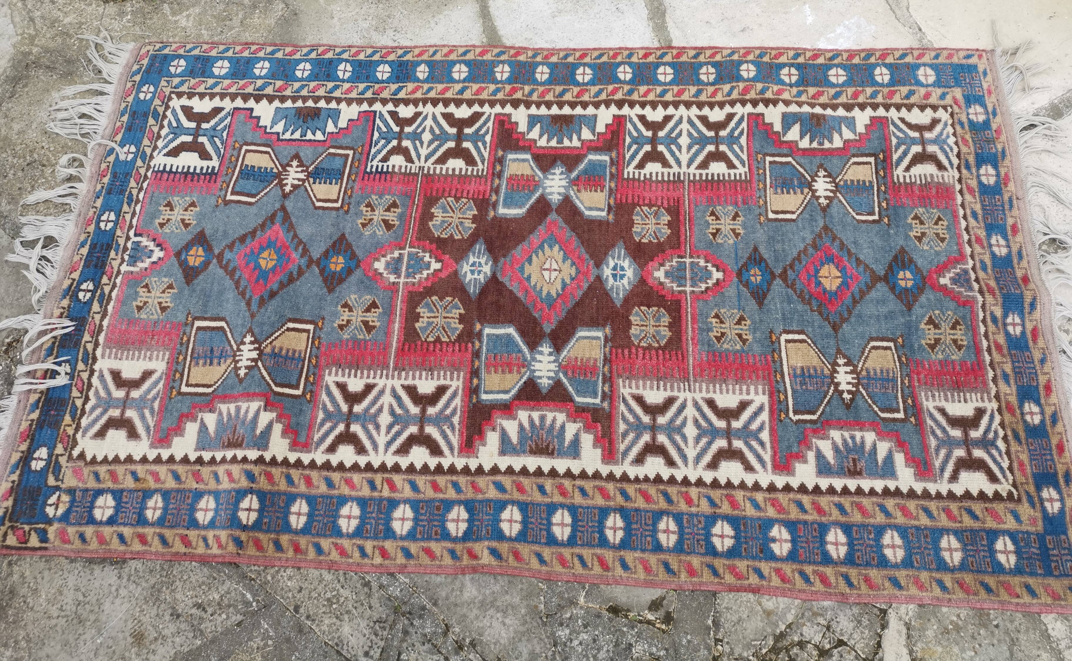 Old oriental rug