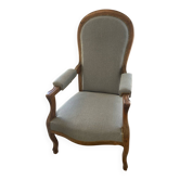 Late 19th century Voltaire rocking chair