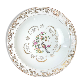 Limoges porcelain hollow dish