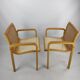 Paire de chaises olivo pietro
