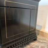 Complete liquor cellar Boulle Box Napoleon III Box Marquetry XIX century