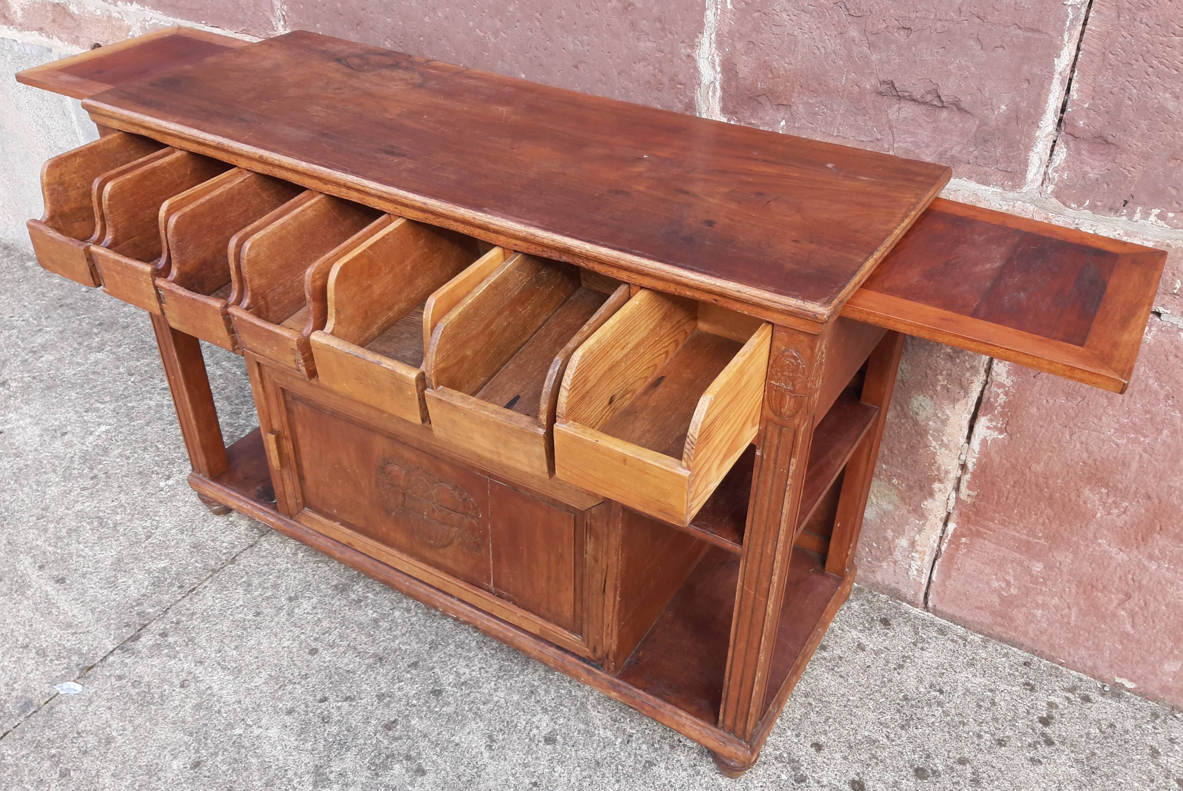 1950s restaurant serving trolley (serving console or coffee cabinet)