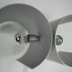 Giuliano Cesari Silver Wall Adjustable Lamp for Nucleo Sormani, 1960 Italy