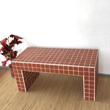 Ceramic tile bench