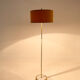 Lampadaire Mid Century, Allemagne, années 1970, nouvel abat-jour fait à la main