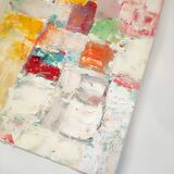 Original painting Abstract art cityscape