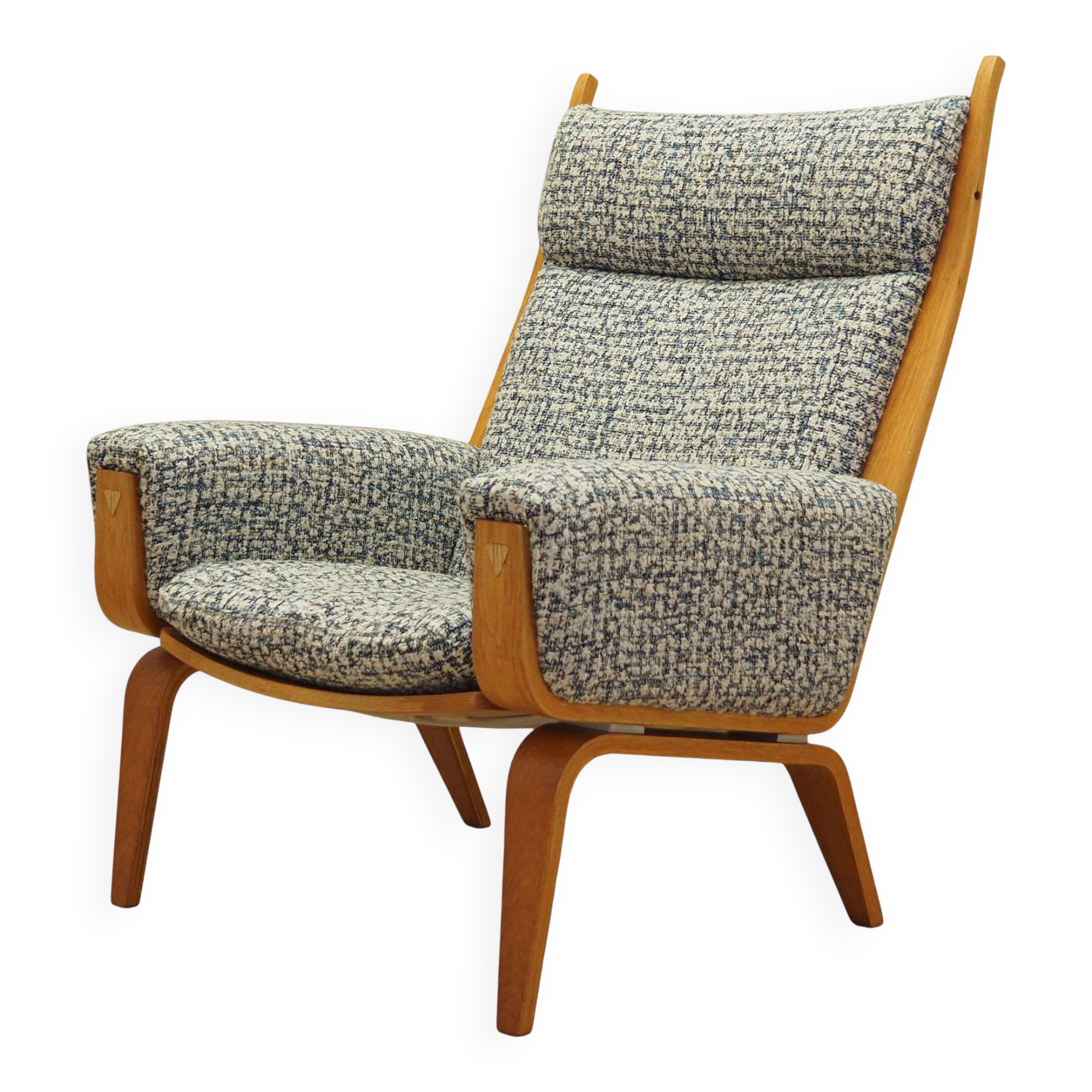 Fauteuil, design danois, Hans J. Wegner, fabricant : Getama
