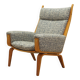 Fauteuil, design danois, Hans J. Wegner, fabricant : Getama