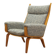 Fauteuil, design danois, Hans J. Wegner, fabricant : Getama