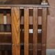 Victorian oak revolving library table circa 1880.