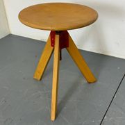 Italian modernist swivel stool by D’ Urbino & Lomazzi, De Pas for Zanotta,