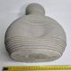Brutalist textured cement vase, 27 cm