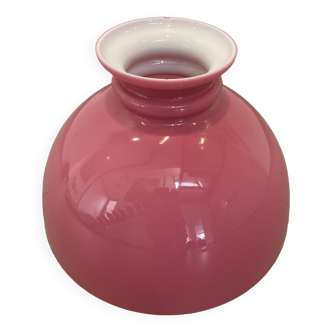 Abat-jour opaline rose