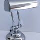 Vintage articulated chrome lamp
