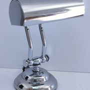 Vintage articulated chrome lamp