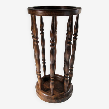 Wooden umbrella stand