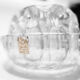 Three Glass Flower Picnics by VMC Reims 60s-70s