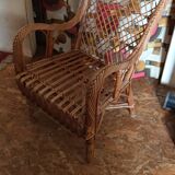 Children's rattan armchair
