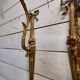 Louis xvi style wall lights in bronze (pair)