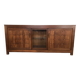 Art deco sideboard with checkered doors and top