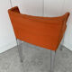 Kartell Mademoiselle Uni Orange chair by Philippe Starck