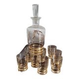 Carafe and shot glass