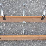 Set of two vintage coat racks