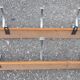 Set of two vintage coat racks