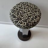 Vintage Leopard Stool