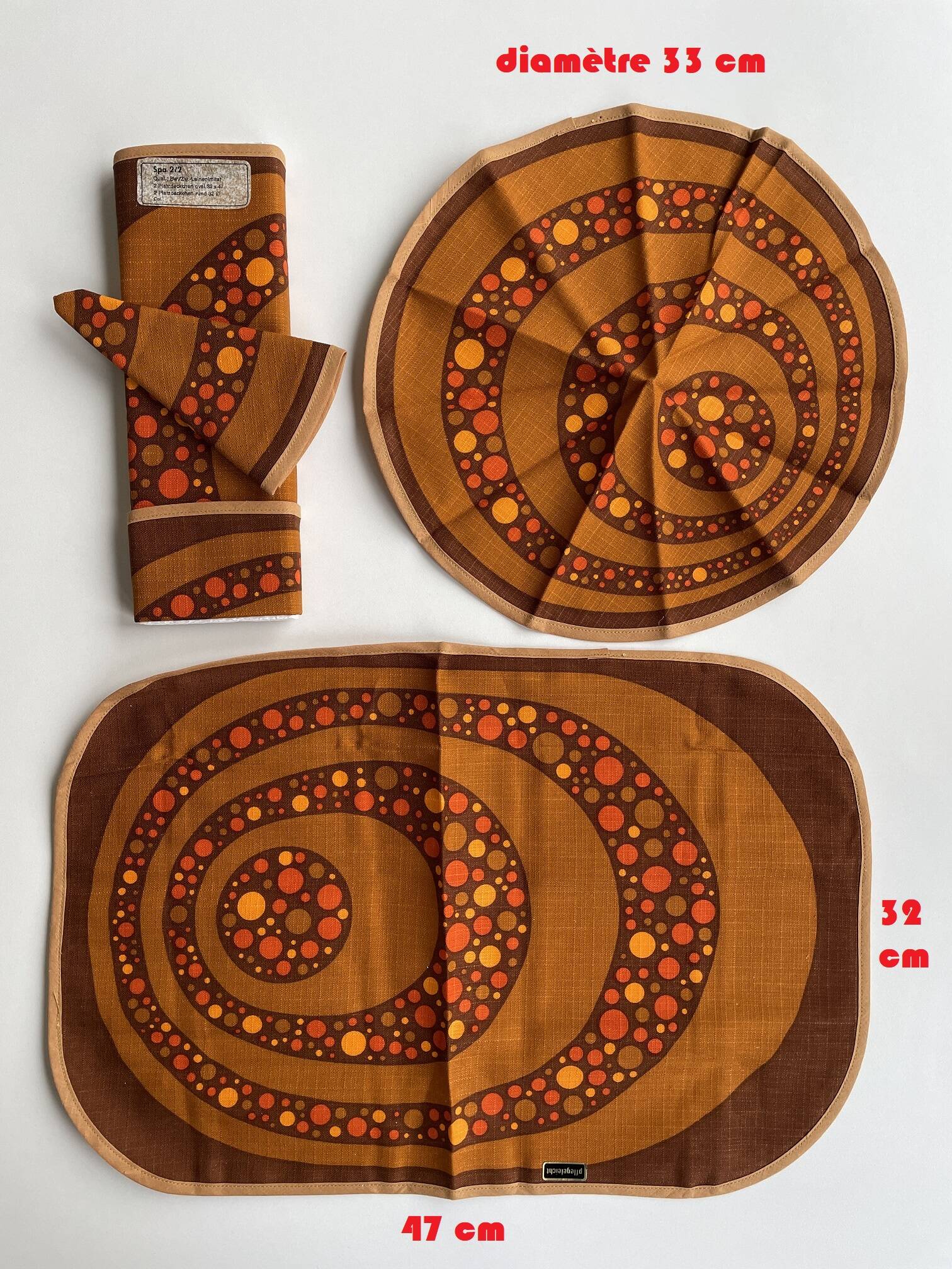 “Tischlein Deck Dich” placemat, Germany, 70s