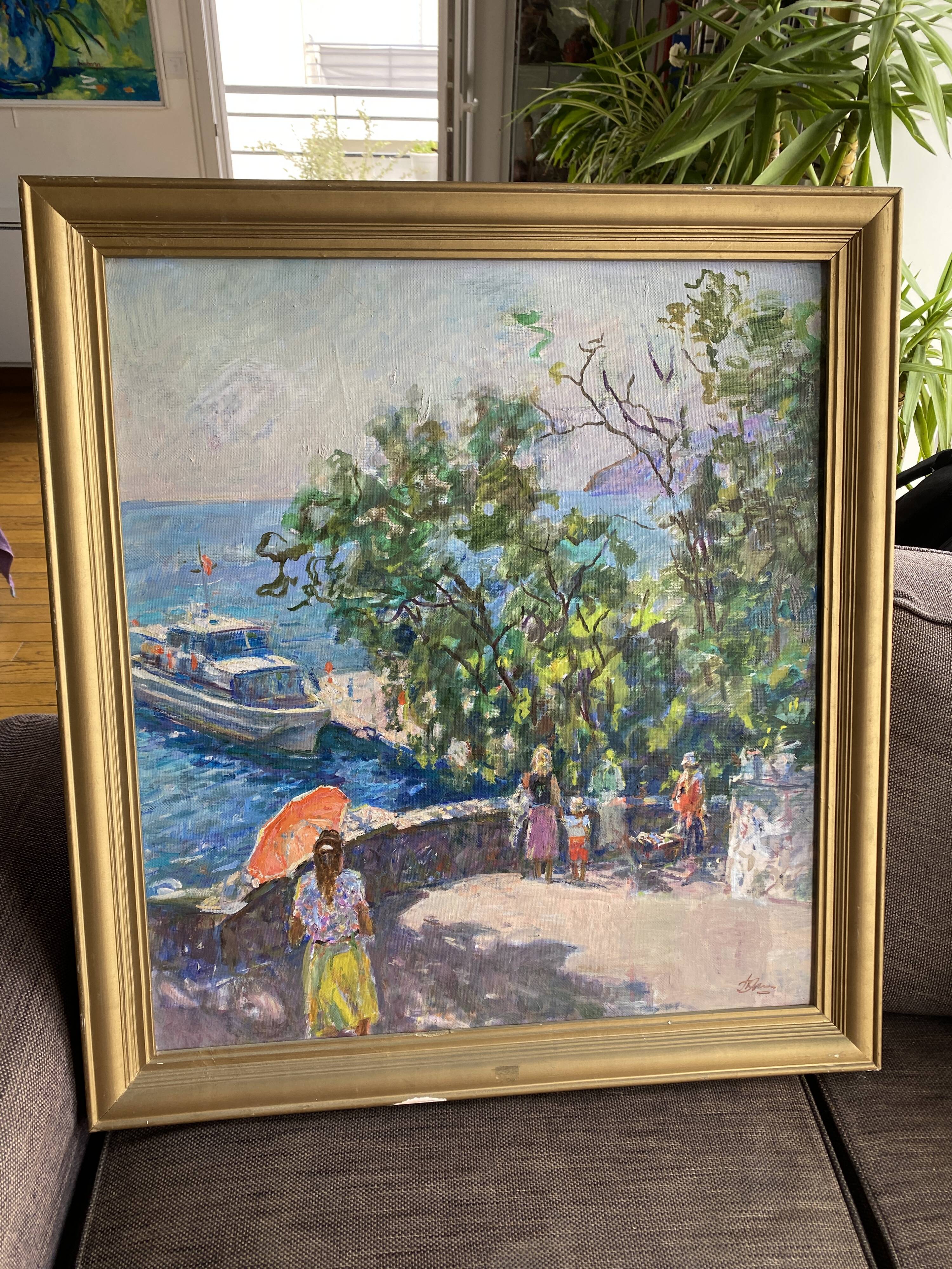 Landscape painting Pavel Yashin (1920-)