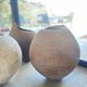 Tate - artisanal pot in mineral cement – Wabi-Sabi style