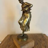 Bronze sculpture Etienne Henry Dumaige 1830 - 1888
