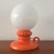 Vintage lamp of the 60s-70s in ceramic and opaline