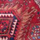Tapis coureur vintage du Moyen-Orient Malayer fait main en laine 108 x 321