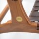Olivier de schrijver brown leather armchair signed and numbered circa 1990