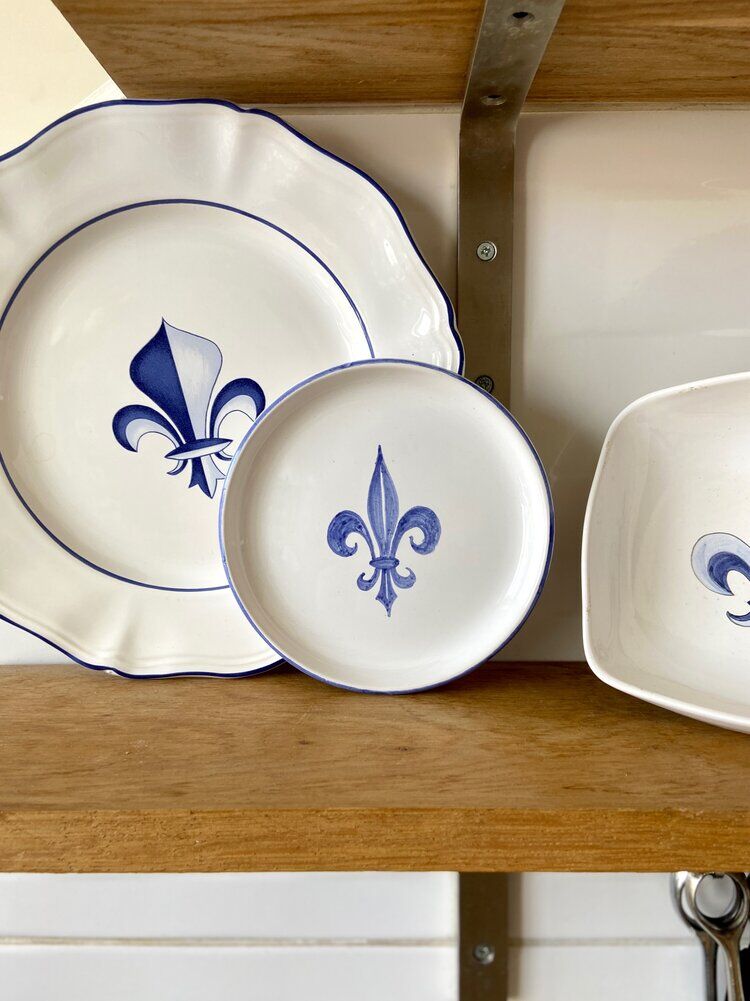 3 dishes in kergonan earthenware