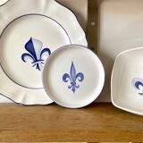 3 dishes in kergonan earthenware